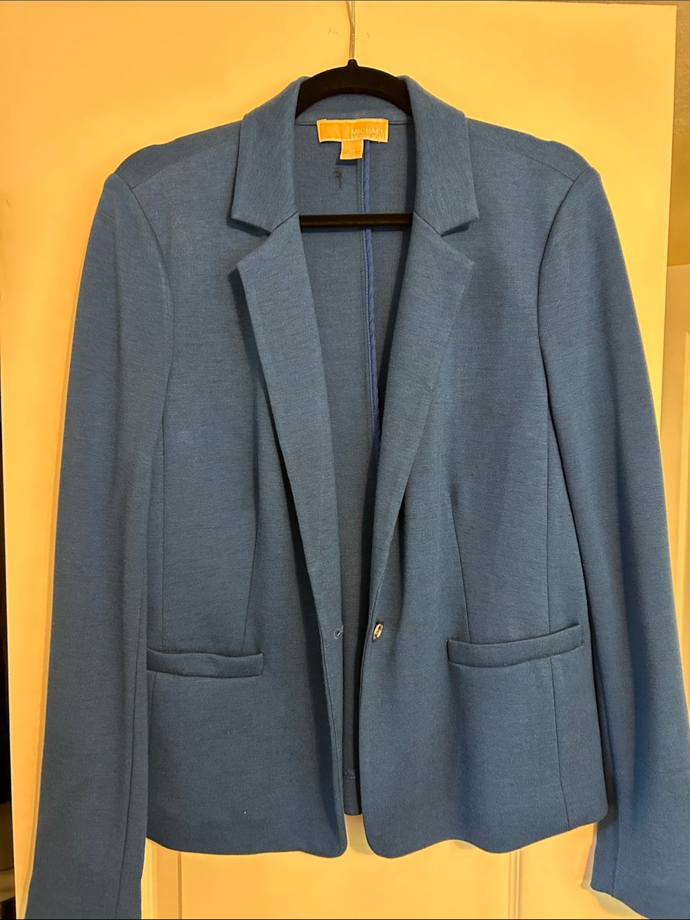 Michael Kors Royal Blue Knit Blazer - Picture 1 of 7